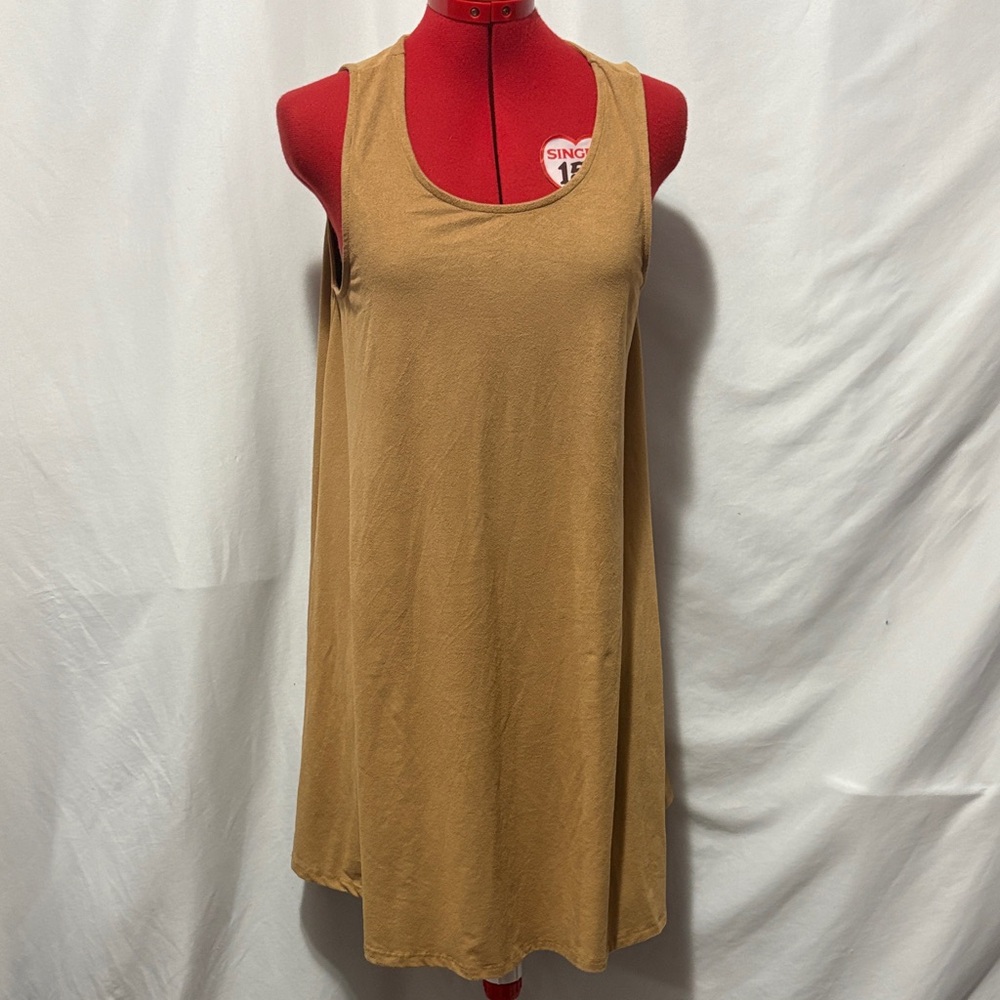 Others Follow Tan Midi Dress Mm70